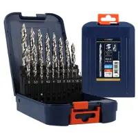 Rotec Spiraalborenset | 104 - STEP-X | DIN 338 | 19-dlg | ø1-10 ABS - 900.0070