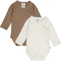 Müsli Rompertje/body lichtbeige / bruin