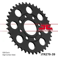 JT Sprockets 520 Jtr279.39 Steel Achtertandwiel