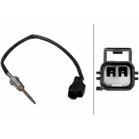 Hella 6PT 358 226-661 Sensor, uitlaatgastemperatuur
