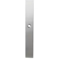 GPF bouwbeslag GPF Gatdeel rechts langschild XL rechthoekig 282x40x8,5mm PC55