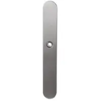 GPF bouwbeslag GPF Langschild XL afgerond WC57/5 normale knop