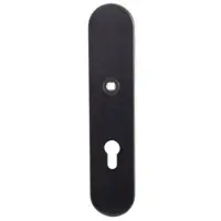 GPF bouwbeslag PVD antraciet VH binnenschild SKG*** 248x52x8mm afgerond PC55