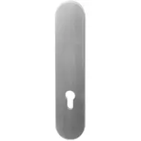 GPF bouwbeslag GPF VH buitenschild SKG*** 248x52x11mm afgerond PC72 zonder krukgat