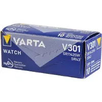 Varta SR43 SW/V301 - Horlogebatterij 1.55V 115mAh - Zilver (1st/bl)