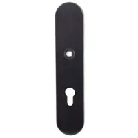 GPF bouwbeslag PVD antraciet VH binnenschild SKG*** 248x52x8mm afgerond PC92