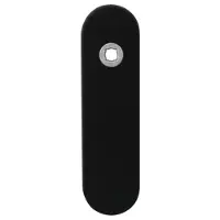 GPF bouwbeslag GPF Gatd rechts kortschild afg 169x46x8,5mm PC55 zwart
