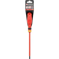 Facom AT.VE - Tot 1000 Volt Geïsoleerde Protwist Schroevendraaiers voor Sleufschroeven | 5,5 x 150 mm - AT5.5X150VEPB