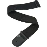 Daddario Cotton Guitar Strap Black