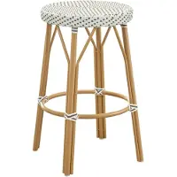 Sika-Design Simone Barkruk Outdoor 78 Cm - Barkrukken en krukken Polyethyleen Almond - 7184CPWH5