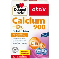 Doppelherz Health Muscles, bones, movement Calcium 900 + D3 205,60 g