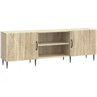 vidaXL TV Kast 150 x 31 x 50 cm Sonoma Eiken Bewerkt hout