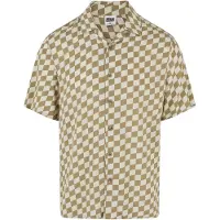 Urban Classics Overhemd beige / wit