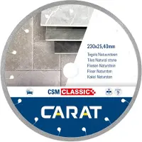 Carat Diamantzaag Tegels Ø125X22,23mm - Type CSM Classic - CSMC125300