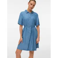 Vero Moda Blousejurk 'VMBree' blauw