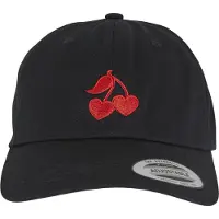 Miss Tee Pet 'Heart Cherries' knalrood / zwart / zilver