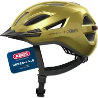 ABUS Fietshelm URBAN-I 4.0 honey yellow L - 57-61 cm - geel - Geschikt voor gebruik op elektrische fietsen - stadsfietsen - 290 g