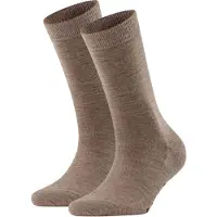 Falke Sokken taupe