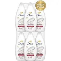 Dove 6x Douchegel - 250ml - silky velvet