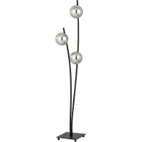 Emibig Vloerlamp 3xE14 40W HUNTER LP3, zwart/grijs, model 1100/LP3