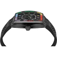 Philipp Plein Analoog horloge geel / groen / rood / zwart