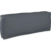 vidaXL Kussen Antraciet 120 x 40 x 12 cm Oxford Stof