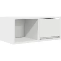 vidaXL Tv-meubel 60x31x25,5 cm bewerkt hout wit