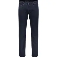 MAC Arne Modern Fit Broek Blauw Zwart, Effen