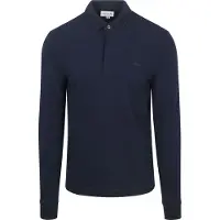 Lacoste Polo Men Paris PH2481 Longsleeve Regular Fit Navy Blue-3
