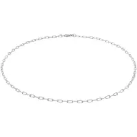 Elli - Elli Halsketting Dames Choker Link Ketting Ovaal Trend Filigraan Basis in 925 Sterling Zilver Verguld Kettingen