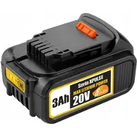 Rosfix Accu Vervanging Lithium-Ion - 20V 3Ah LED Laadindicator - Beveiligd, Duurzaam - Geschikt voor DeWalt