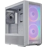 Lian Li LANCOOL 216RW Midi-toren, Witte gaming behuizing