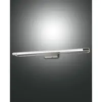 FABAS LUCE LED wandlamp Rapallo, chroom, IP 44, 60 cm Rapallo, chroom / zilver, Hal, metaal, Modern, Wandlamp