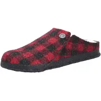 Birkenstock Zermatt Rode Pantoffels Wol 36