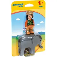 Playmobil Dierenverzorgster Met Olifant