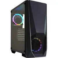 Xilence Xilent Blast X505.ARGB PC-behuizing, ARGB PWM, ATX Midi Tower, zwart