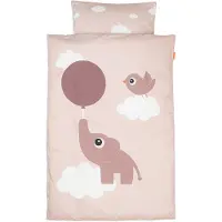 Done by Deer Baby Elphee Bed Sheet Roze Kinderen