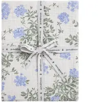 Garbo&Friends Plumbago Muslin hoeslaken 140x200x30 cm