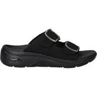 SKECHERS 140871 Go Walk Arch Fit Slippers | Maat 36 Dames Zwart