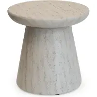 Happy Cocooning bijzettafel rond 45xH45 cm travertine