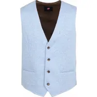 Suitable Gilet Gris Blauw