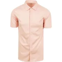 Desoto Short Sleeve Jersey Overhemd Apricot Roze