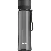 Zoku - Drinkfles 600 ml - Polypropyleen - Grijs