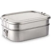 Weis Lunchbox Met Afdichting, 1.25 Liter + 1 Liter –