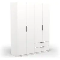 Demeyere Kast met 4 deuren en 2 laden ghost l157,3 cm