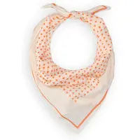 Notre-V Dames Sjaals Astrid Large - Oranje - Maat ONESIZE
