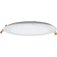 McLED LED-spot - Inbouwspot 15W, 4000K, neutraal wit, zonder LED-punten - LED-plafondspot, diameter 172mm, wit, 230V
