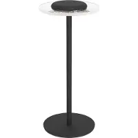 Eglo Trepella Tafellamp - Oplaadbaar (tot 100 uur licht) - 29 cm - Zwart - Warm wit licht en RGB - Draadloos - Dimbaar