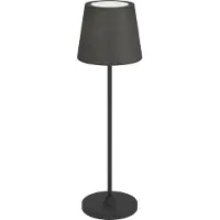 Eglo Tafellamp Leonero zwart met stof