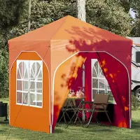 Prolenta Maison Exclusive - Pop-up partytent, 192 x 192 x 245 cm, oranje